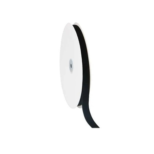 Nastro double velvet 15 mm x 30 mt nero 19