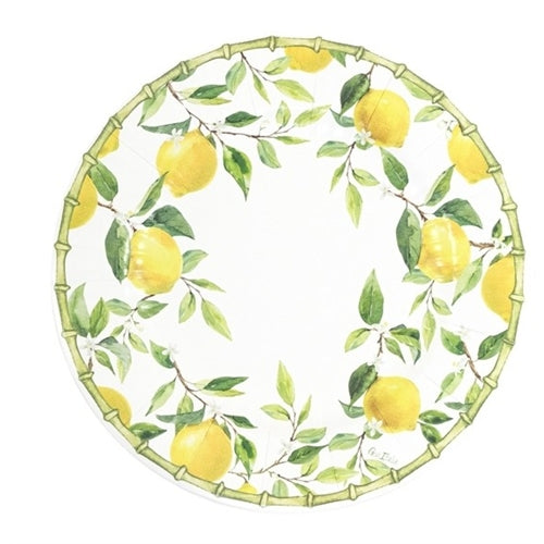 Piatti lemon tree 8 pz 27 cm