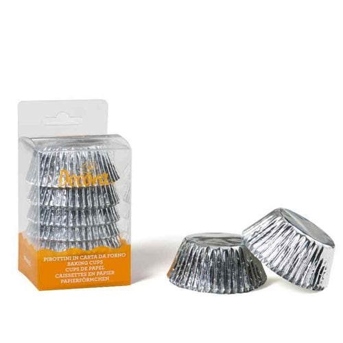 Pirottini argento metallic 50 x 32 mm cf 60 pz