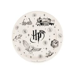 Piatti di carta di harry potter, 23 cm, beige