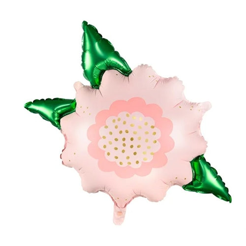 Palloncino in foil fiore, 70x62 cm, mix