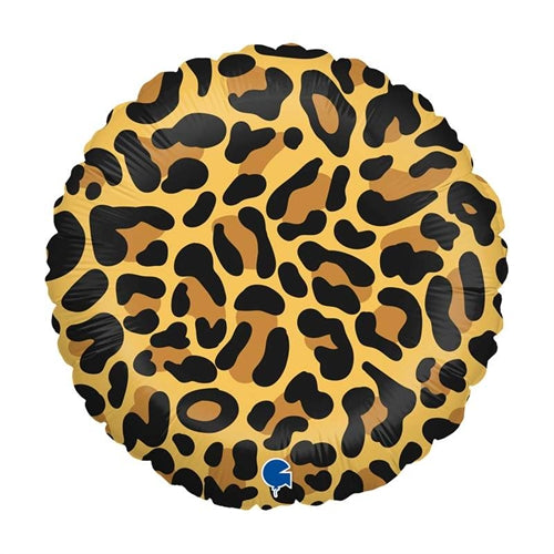 Palloncino 18" mylar leopardo "leopard spots"
