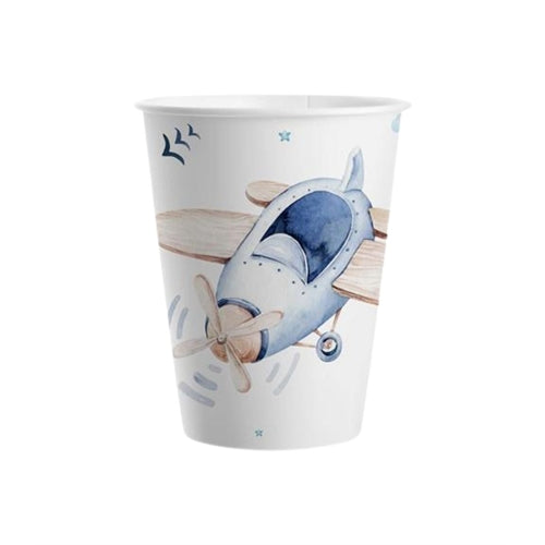 Bicchieri 200ml - nascita bimbo sweet boy 8 pz