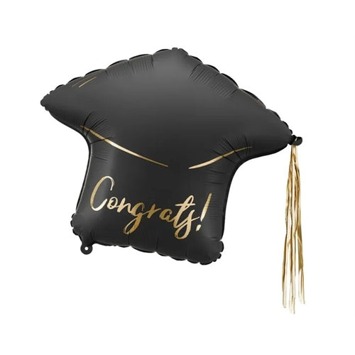 Cappello per palloncino in foil ''congratulazioni!'', 60x55 cm