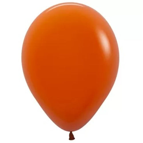 Palloncino sunset orange (062) 12" pz.50