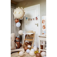 Palloncino foil a losanga con volant one, 51,5x51,5 cm, mix