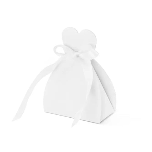 Scatole sposa, bianche (1 confezione / 10 pz.)