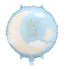 Palloncino in foil welcome baby, 35x35 cm,