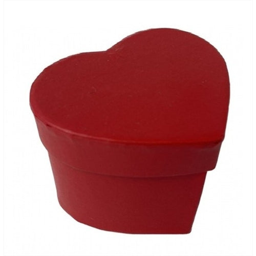 Scatolina cuore rosso 9 cm x h. 6,5 cm