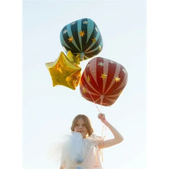 Palloncino foil starry ball, 75 cm
