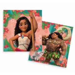 Tovaglioli vaiana oceania ii 33x33 cm 20 pz – disney