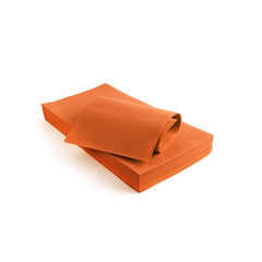 Tovaglia piegata tnt arancio 100x100 25 pz