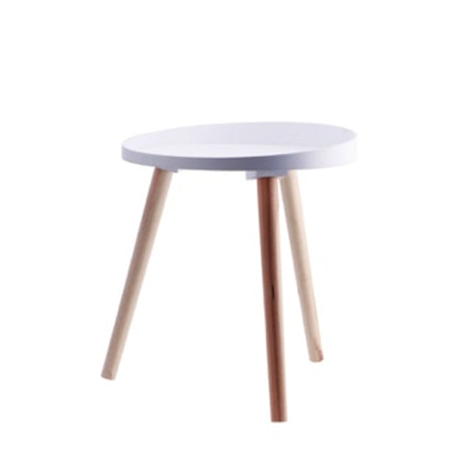 Tavolino tondo mdf d. 38 x h. 48 cm