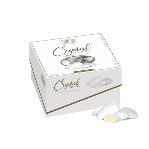 Vassoio crystal almond bianco 500 gr