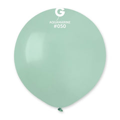 Palloncini 19" g19 acquamarina 050   25 pz
