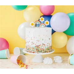 Candele di compleanno daisy, 2-3,5cm
