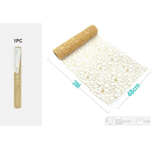 Tulle a rotolo rete 48 x 3 mt