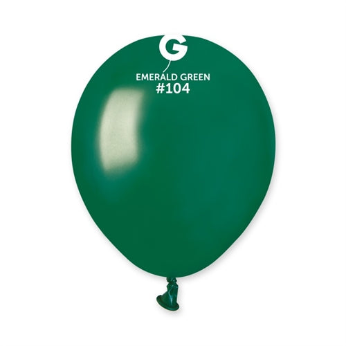 Palloncino gemar a50 verde smeraldo 104 100 pz