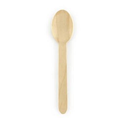 Cucchiai di legno, 16 cm (1 confezione / 100 pezzi)