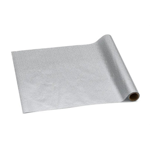 Runner decorativo, argento, 0,36 x 3 m