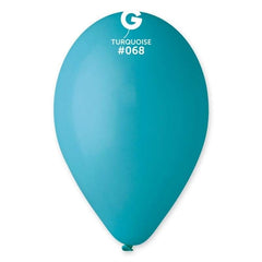 Palloncini g90 gemar 10" 068 turchese 100 pz