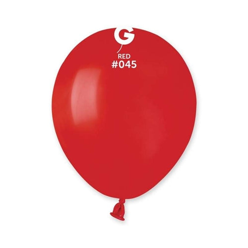 Palloncini lattice a50- 5" rosso 045 100 pz