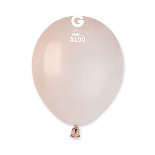 Palloncini in gomma gemar a50 conchiglia 100 pz