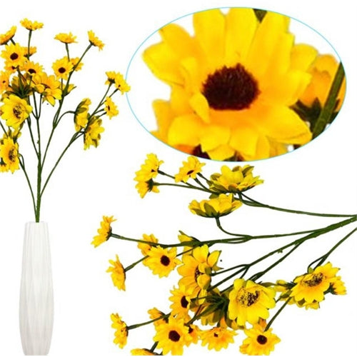 Bouquet margherite gialle artificiali h. 75 cm