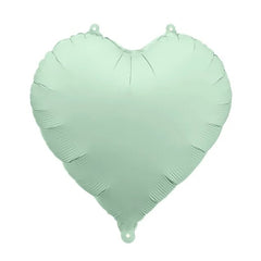 Palloncino in foil a forma di cuore, 45 cm, verde