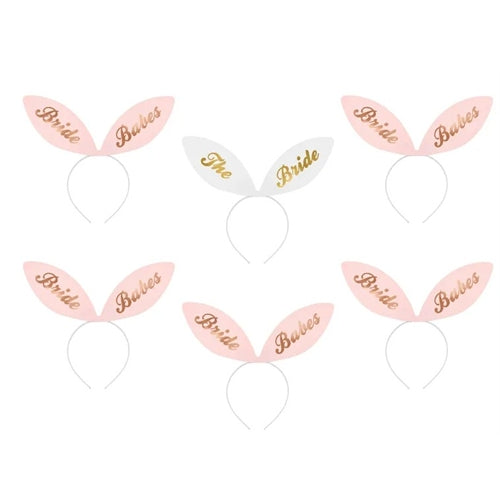 Cerchietti bride squad, 29x25 cm set 6 cerchietti