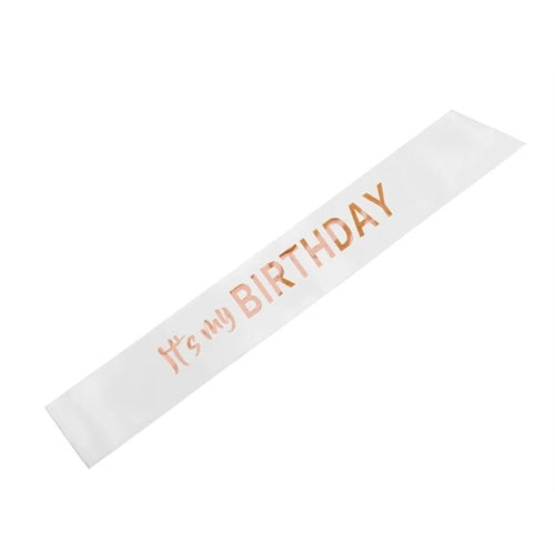 Fascia "è il mio compleanno", 79x9,4