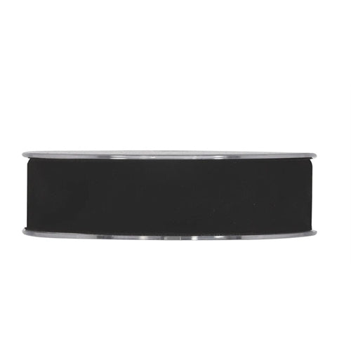 Nastro double velvet 25 mm x 7 mt black 19