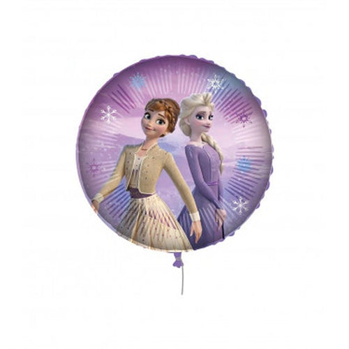 Mylar frozen tondo nastrino pesetto  18"