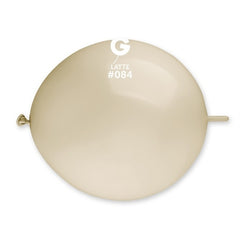 Palloncini gl13 13" link latte 084 50 pz