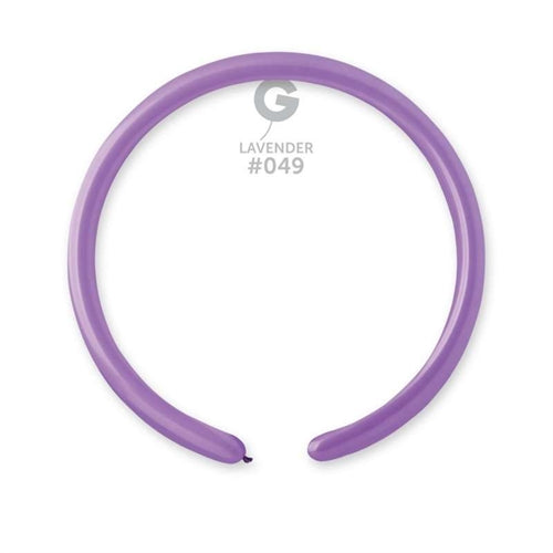 Palloncini modellabili lavanda 049 d2 100 pz