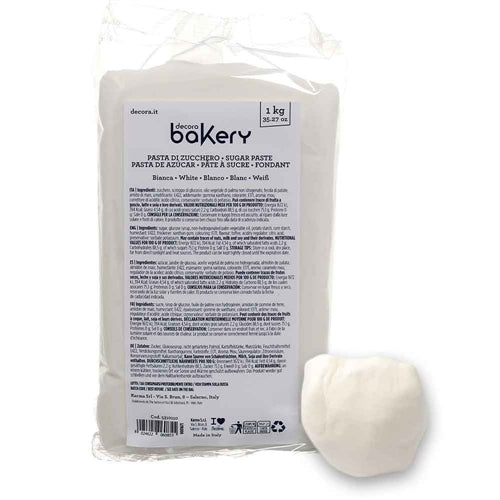 Pasta di zucchero bianco 1 kg