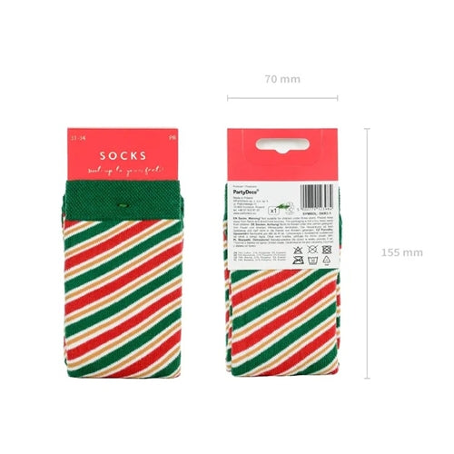 Calzini a righe, mix, 27-30