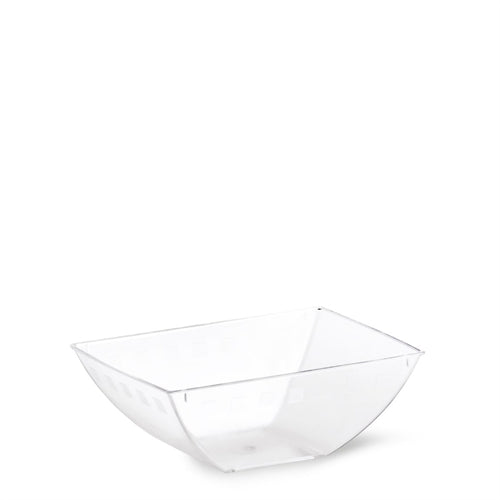 Mini dessert domino scivolo 50 pz h. 3 cm l. 7,5 cm x 5 cm trasparente