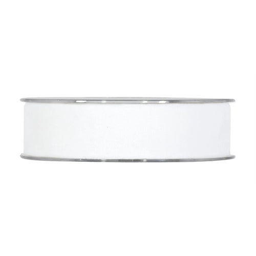 Nastro double velvet h 25 mm l 7 mt ivory