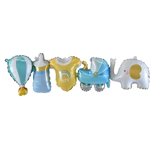 Mylar festone nascita bimbo 38"