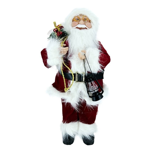 Decorazione babbo natale h. 45 cm