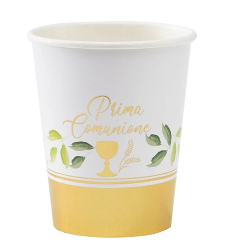 Bicchieri new liberty prima comunione 250 cc 8 pz