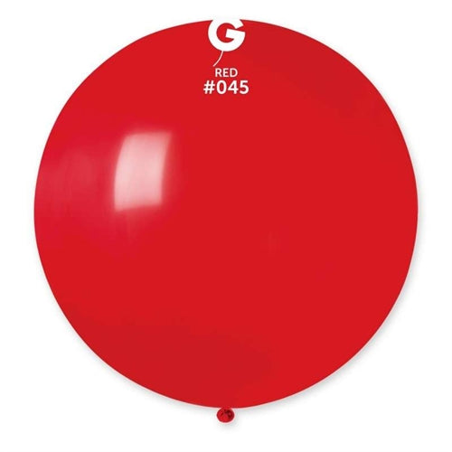 Palloncino 31" g30 rosso 045 1 pz