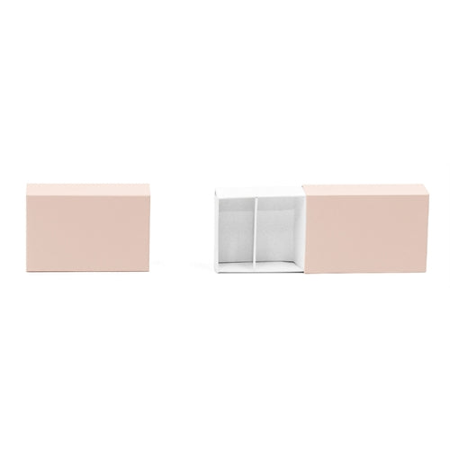 Scatola portaconfetti con 2 scomparti – cipria 9,5 × 6,2 × 3 cm