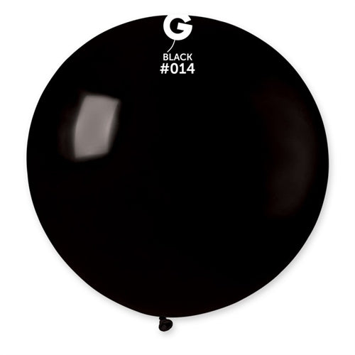 Palloncino 31" g30 nero 014 gemar