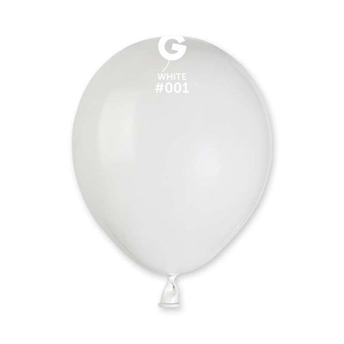 Palloncini in lattice a50 gemar bianco #001
