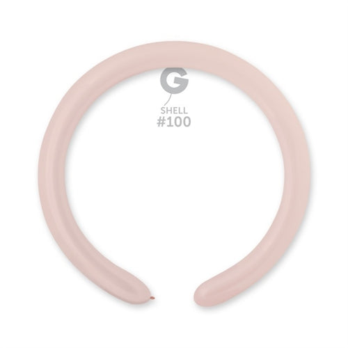 Palloncino 2" modellabile d4 shell 100 gemar 100pz