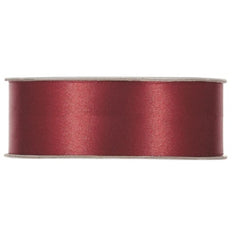 Nastro raso mm25x50 mt bordeaux 24