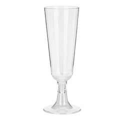 Bicchieri da champagne in plastica, 150 ml (1 confezione / 8 pezzi)