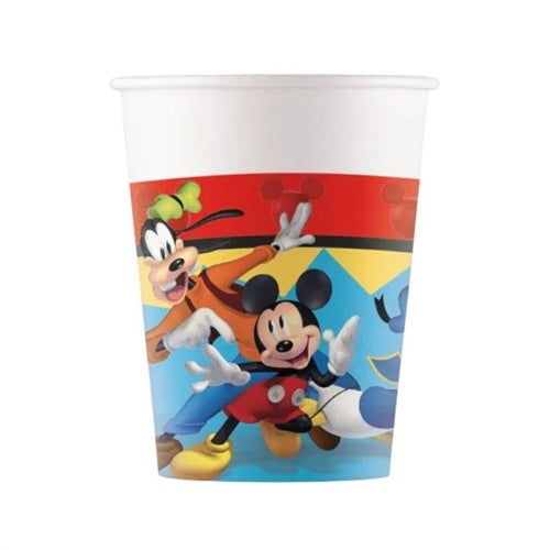 Bicchieri topolino & friends party 8pz